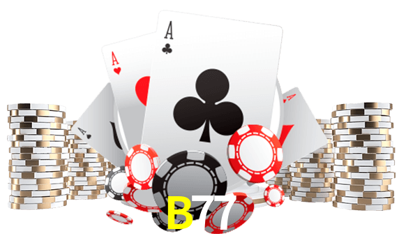 Jogue jogos de pôquer em B77